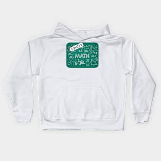 I hate math Kids Hoodie